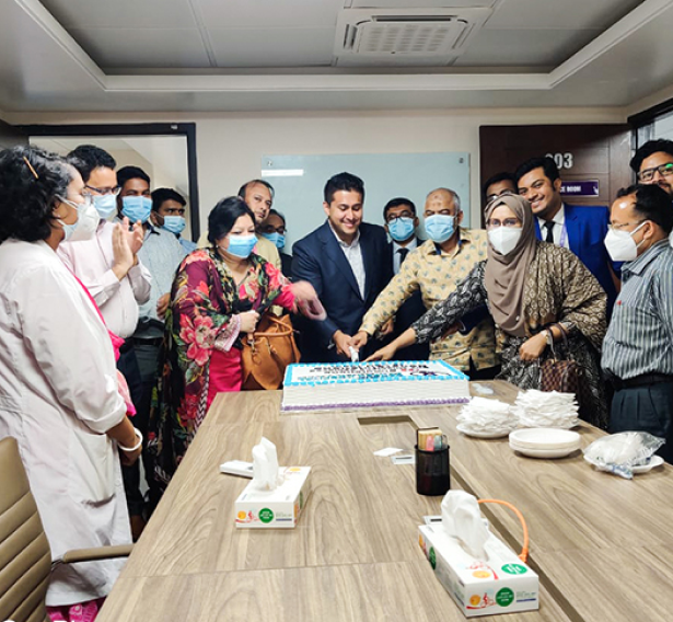 Providing CT simulation services to 100 patients